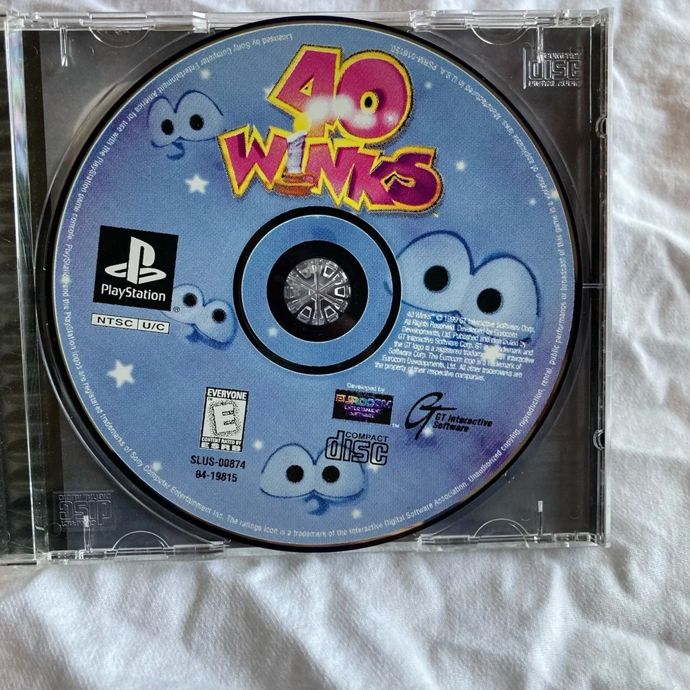 PlayStation one game “40 winks “complete - Picture 7 of 13